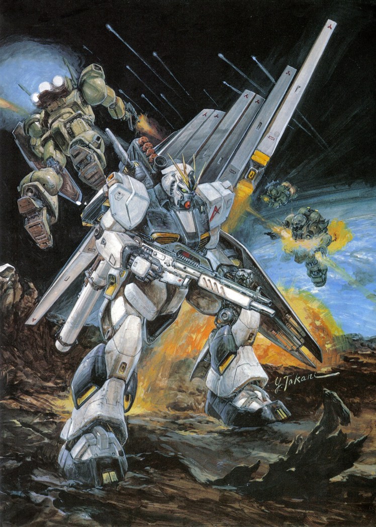box art for 1/100 kit by Yoshiyuki Takani