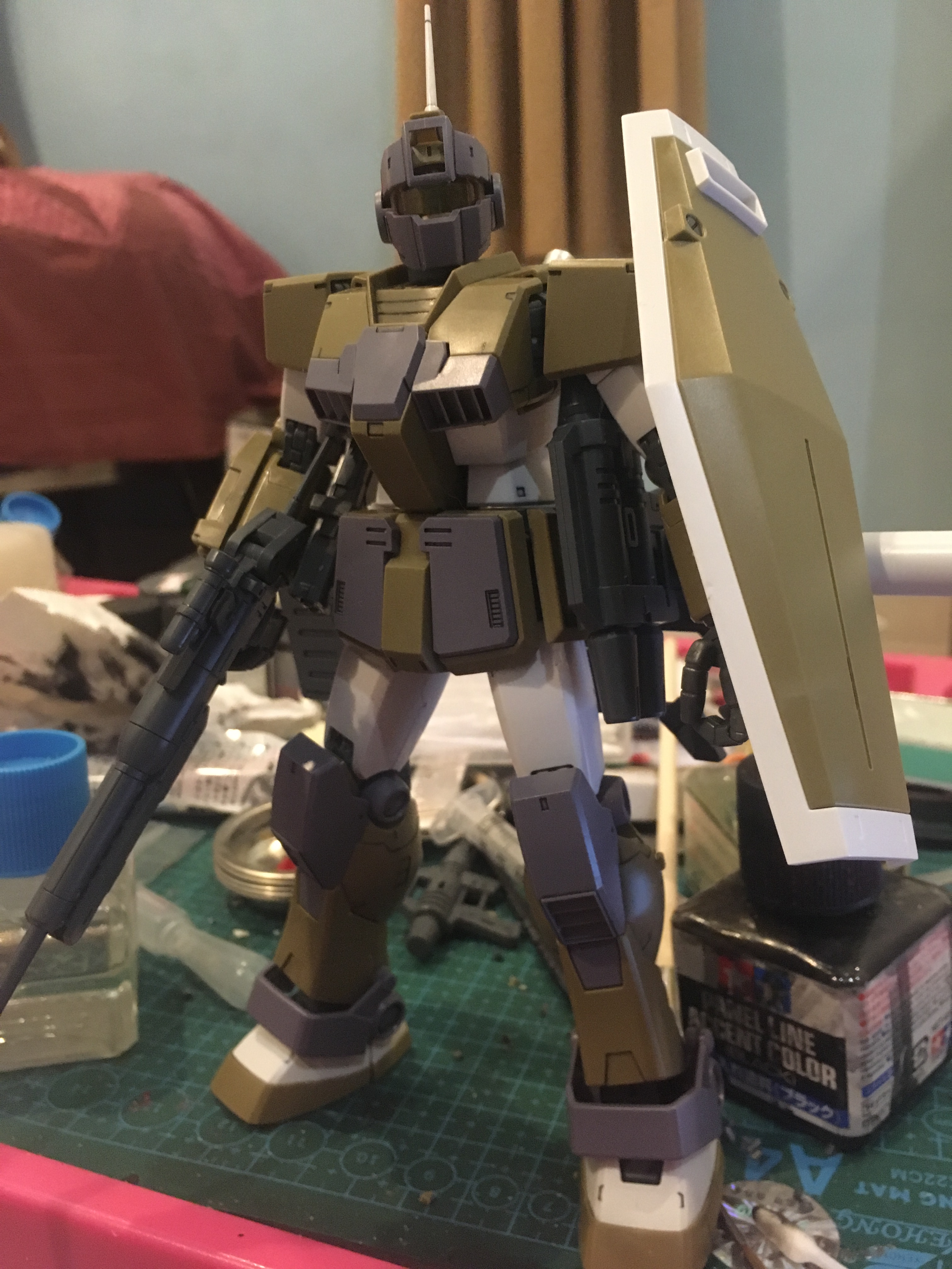 MG 1/100 RGM-79SC GM Sniper Custom (MG) Review – Kimi The Builder