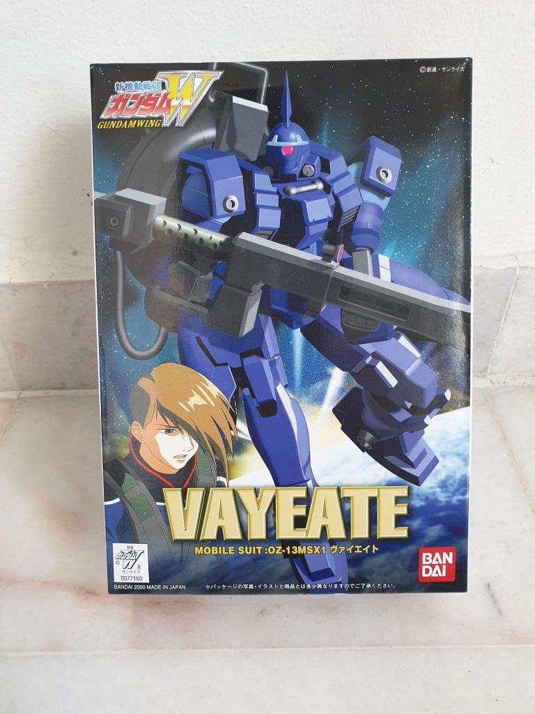 Unboxing and First Impressions of No-Grade 1/144 OZ-13MSX1 Vayeate Ver.WF (Gundam W series 07 Figure Version)